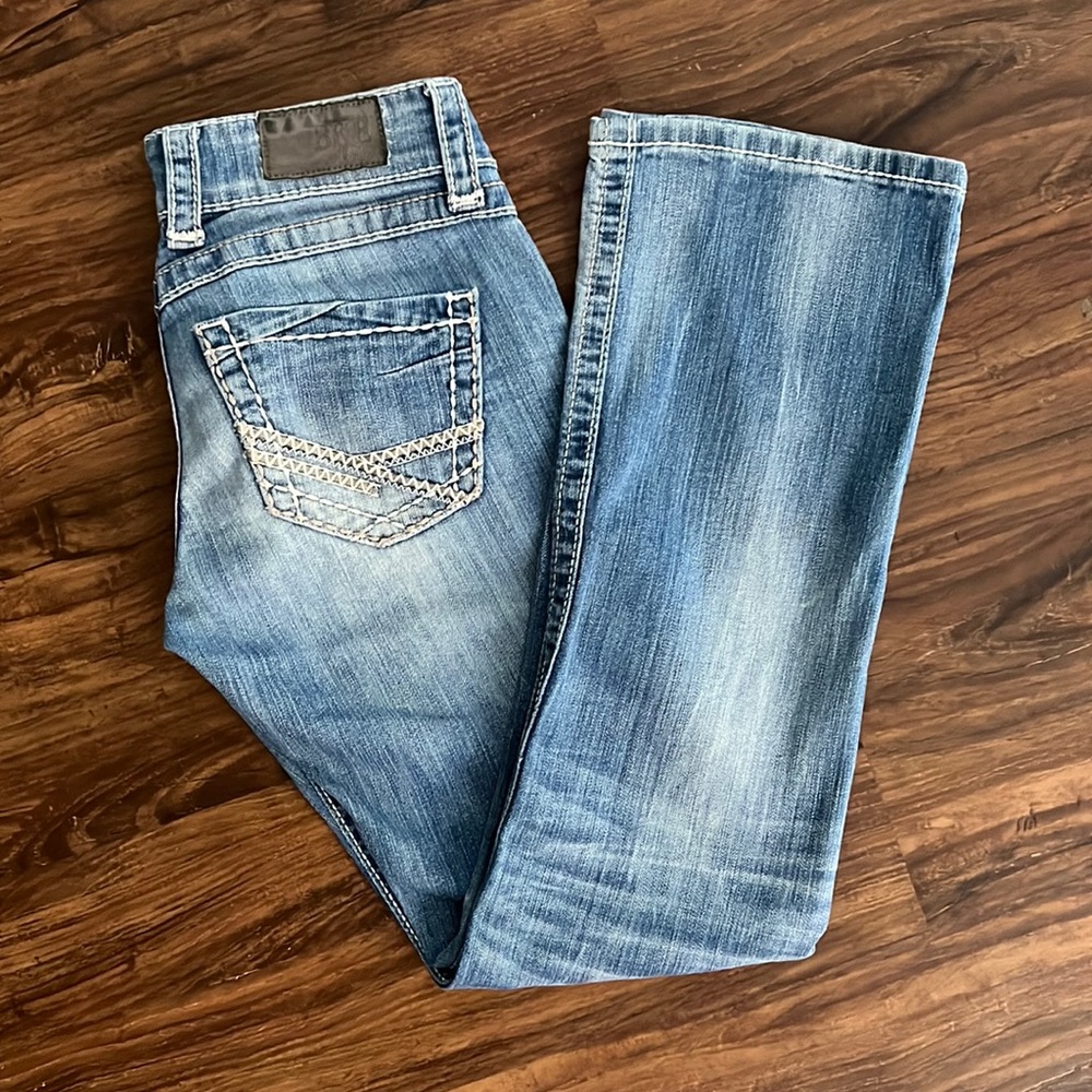 BKE Sabrina Light Wash bootcut jeans